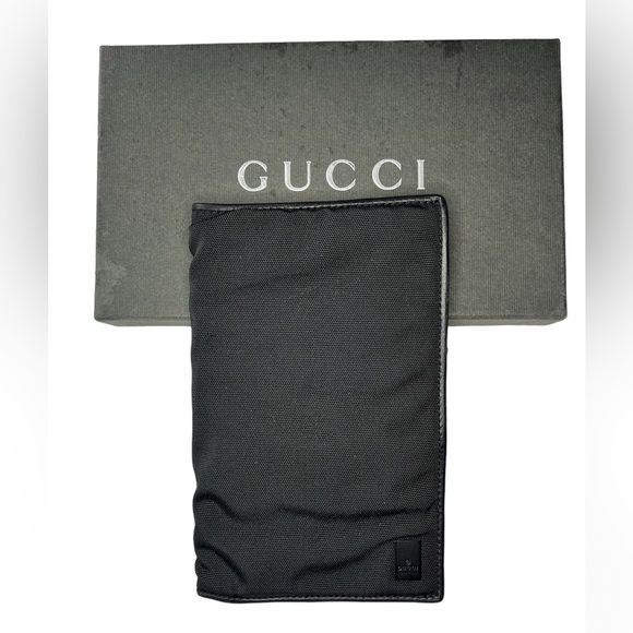 Gucci Nylon Bifold Long Wallet w/Leather Trim and Interior - Comes with Box! - Picture 1 of 8